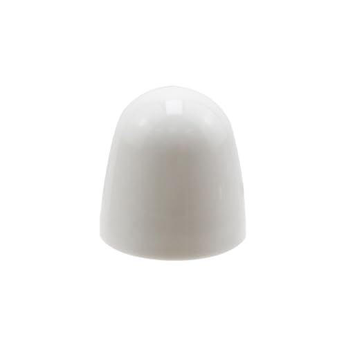 Dahszhi 5 Sets White Plastic Toilet Bolt Caps Spacers