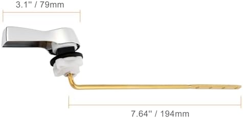 Durable Front Mount Toilet Handle