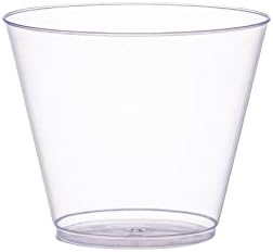Fresh Attacks Perfect Flow 5 oz Clear Plastic Cups 200 Count Disposable