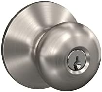 schalge f51a pwl door knob keyed entry lock