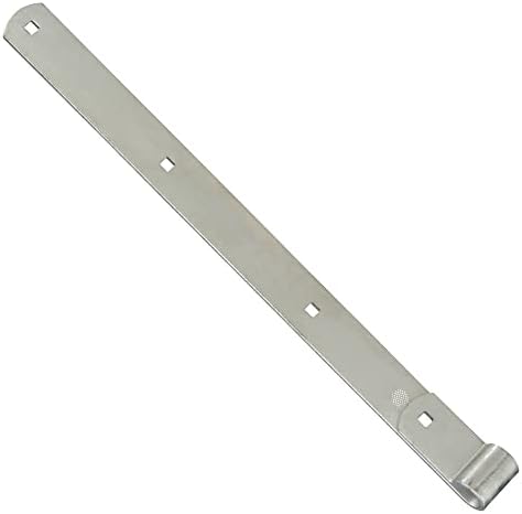 Zinc-Plated Gate Hinge Strap with WeatherGuard