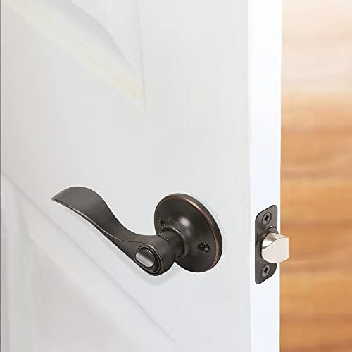 Design House 700534 Springdale Privacy Door Lever - Oil Rubbed Bronze