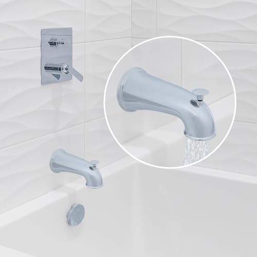 Danco Decorative Bathtub Faucet Spout - Chrome - 6-Inch
