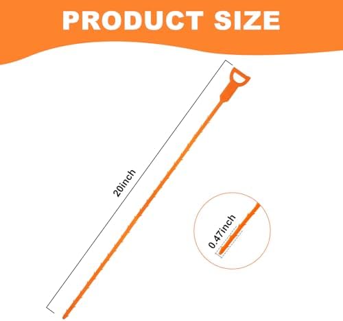 Drain Clog Remover - Effective 20-inch Snake