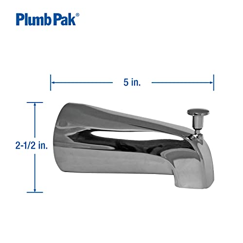 Plumb Pak Universal Bathtub Spout with Diverter