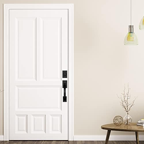 Haidms Heavy Duty Matte Black Door Handle Set
