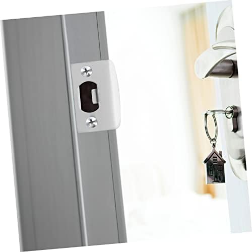 12-Piece Stainless Steel Door Plate Kit for Home Security