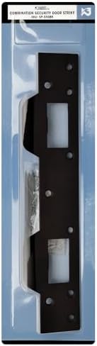 NUK3Y SP550 Door Strike for 5-12 inch Holes Matte Black