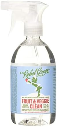 Rebel Green Veggie and Fruit Cleaner Spray 16 Fl Oz