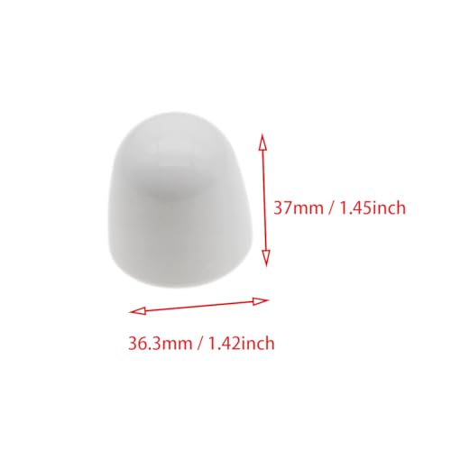 4PCS Toilet Bolt Caps Universal Round Washers Set