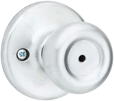 Privacy Door Knob with Microban antique Brass 1 Count