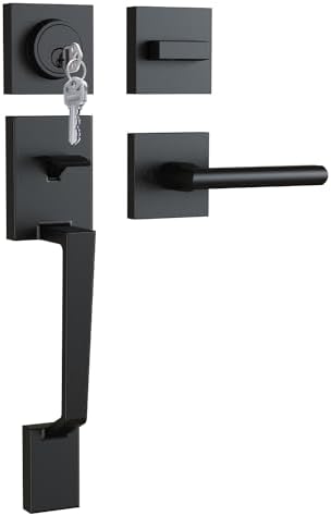 Sturdy Front Door Lock Set for Entryways