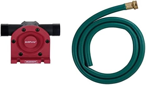 Milescraft 5ft Green Rubber Drain Hose for Drills LDR Gardens