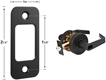 FELHOOD Deadbolt Strike Plate Door Backplate