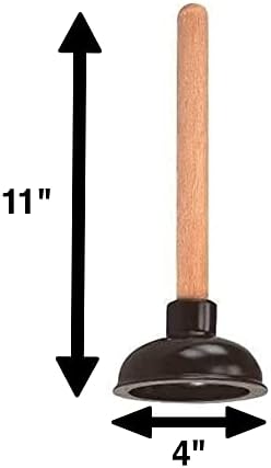 Rocky Mountain Goods Small Drain Plunger