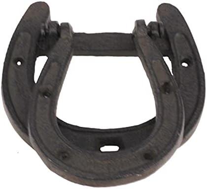 LXLA Horseshoe Cast Iron Door Knocker