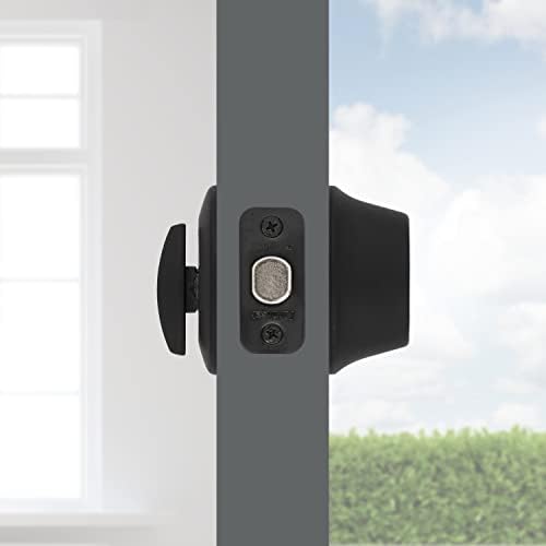 Kwikset 660 Deadbolt Matte Black Easy Install SmartKey Security