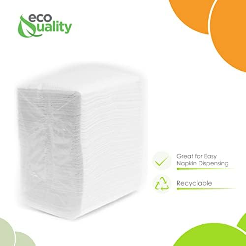 EcoQuality Disposable Napkins - High-Quality Eco-Friendly Perfect for Restaurants More