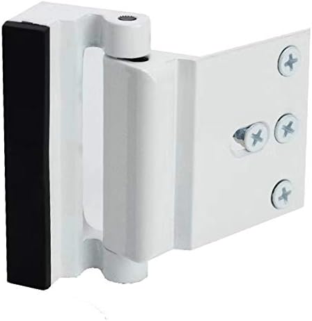 Strong Door Reinforcement Lock with 4 Screws for Home Security