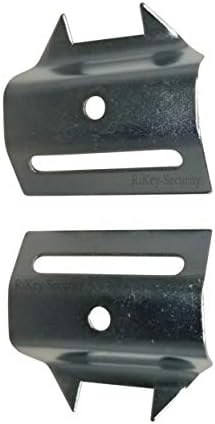 SecureUniversal Garage Door Lock Kit with Spring Latch Keyed Handle
