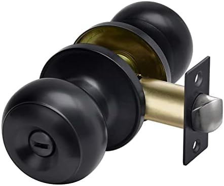 Premium Matte Black Door Knob