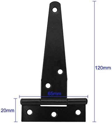 Premium Rust-Resistant T-Strap Door Hinges