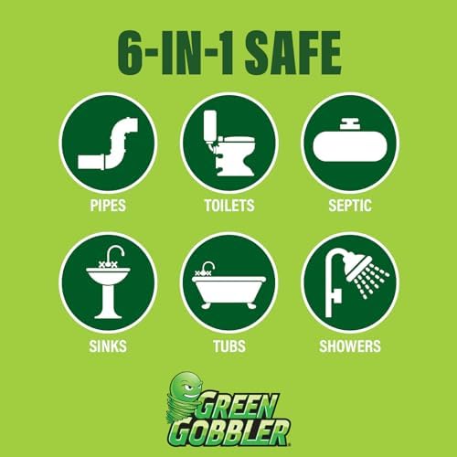 Efficient drain cleaner for tough clogs