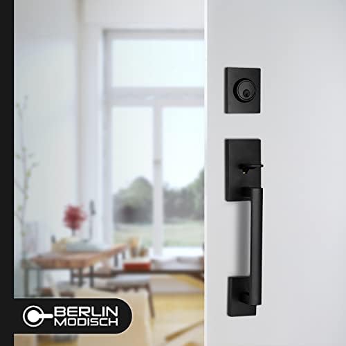 Modern Front Door Handles Deadbolt Set