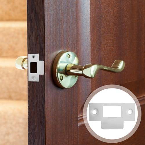 4-Piece Door Strike Plate Set