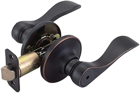 Design House 700534 Springdale Privacy Door Lever - Oil Rubbed Bronze