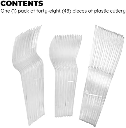 Vibrant Disposable Plastic Cutlery for Parties
