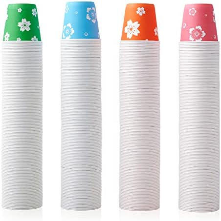 Reusable and Stylish 400-Pack of 3 oz Disposable Bathroom Cups