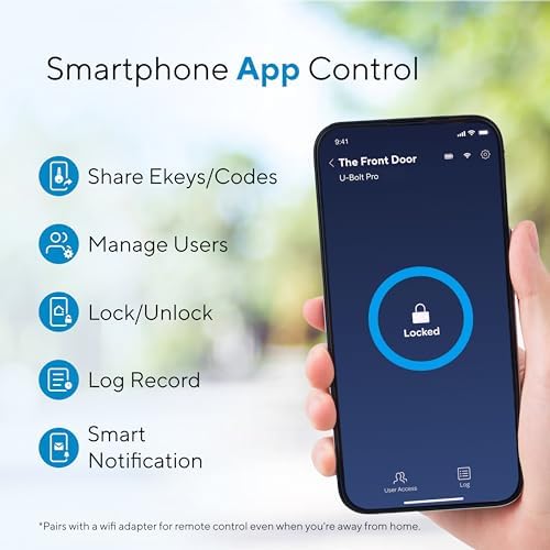 ULTRALOQ U-Bolt Pro Smart Door Security Control