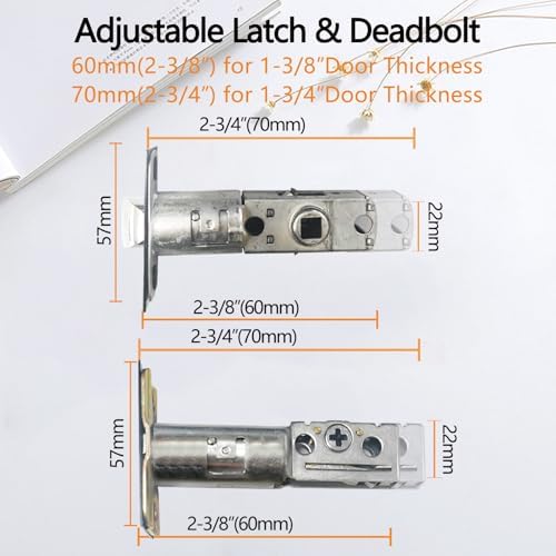 Explore the NEWBANG Heavy Duty Keyed Handleset for Your Door