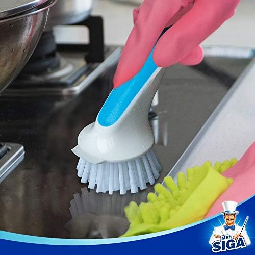 MRSIGA Pot Pan Cleaning brushes - Two in a pack