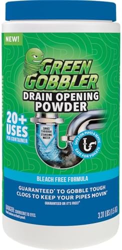 Green Gobbler Drain Clog Remover 20 Treatments