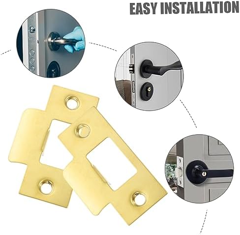 Professional-Grade DOITOOL Deadbolt Strike Plate Kit