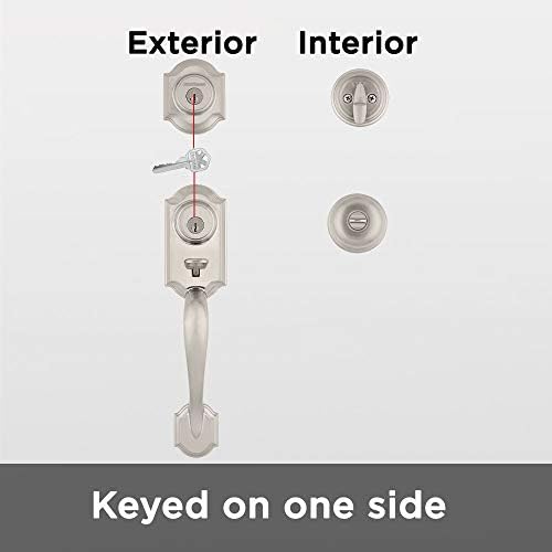 Kwikset Montara Front Door Lock Set - Secure Entry with Smart Key
