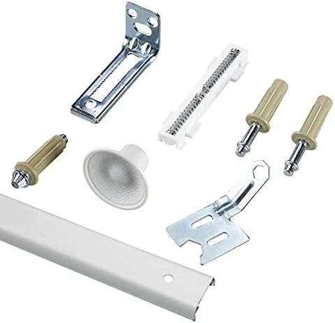 Richelieu Onward Bi-Fold Door Hardware Kit Track White