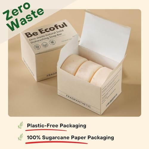Bamboo Zero Waste DisHWash Set Vegan Eco-Friendly