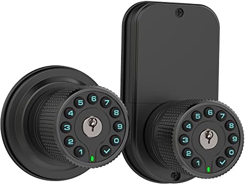 Dual-Sided Door Lock with 50-Access Codes