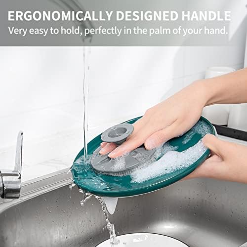 BEAUTAIL Silicone Scrub Sponge Durable Kitchen Tool