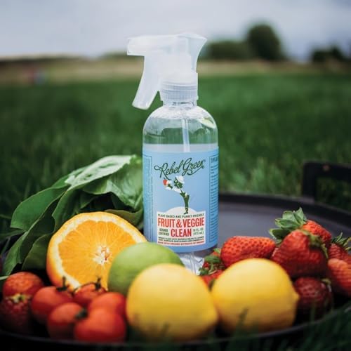 Rebel Green Veggie and Fruit Cleaner Spray 16 Fl Oz