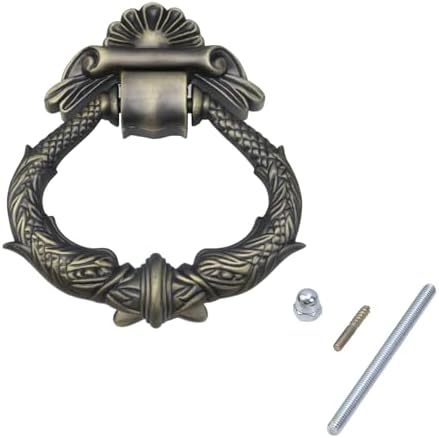 Antique Cast Iron Bronze Door Knocker
