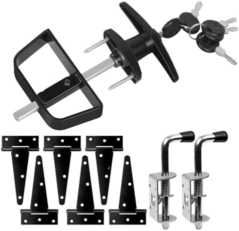 Secure Shed Door Hardware Kit - Durable and Easy to Install