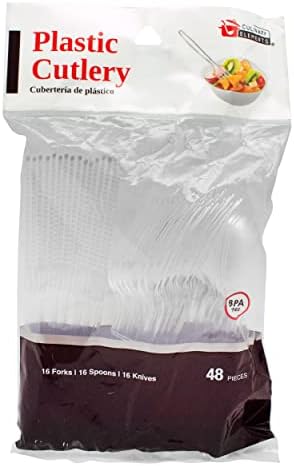 Vibrant Disposable Plastic Cutlery for Parties