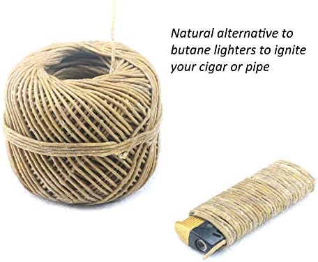 Organic Natural 100 Hemp Candle Wick with Bees wax coating 200ft Replacement