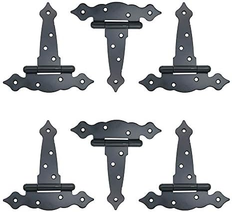 6-Piece Heavy Duty Shed Hinges Set