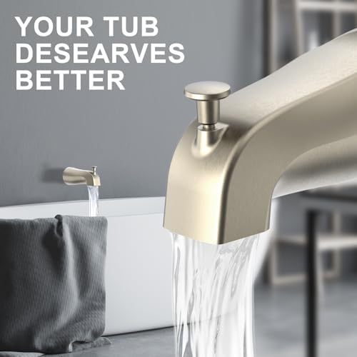 Gold Hao 5 Faucet with Diverter Wall Mounted Zinc Nickel Finish