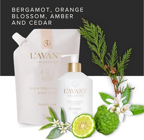 Blushed Bergamot - LAVANT Collective Dish Soap Refill 32oz